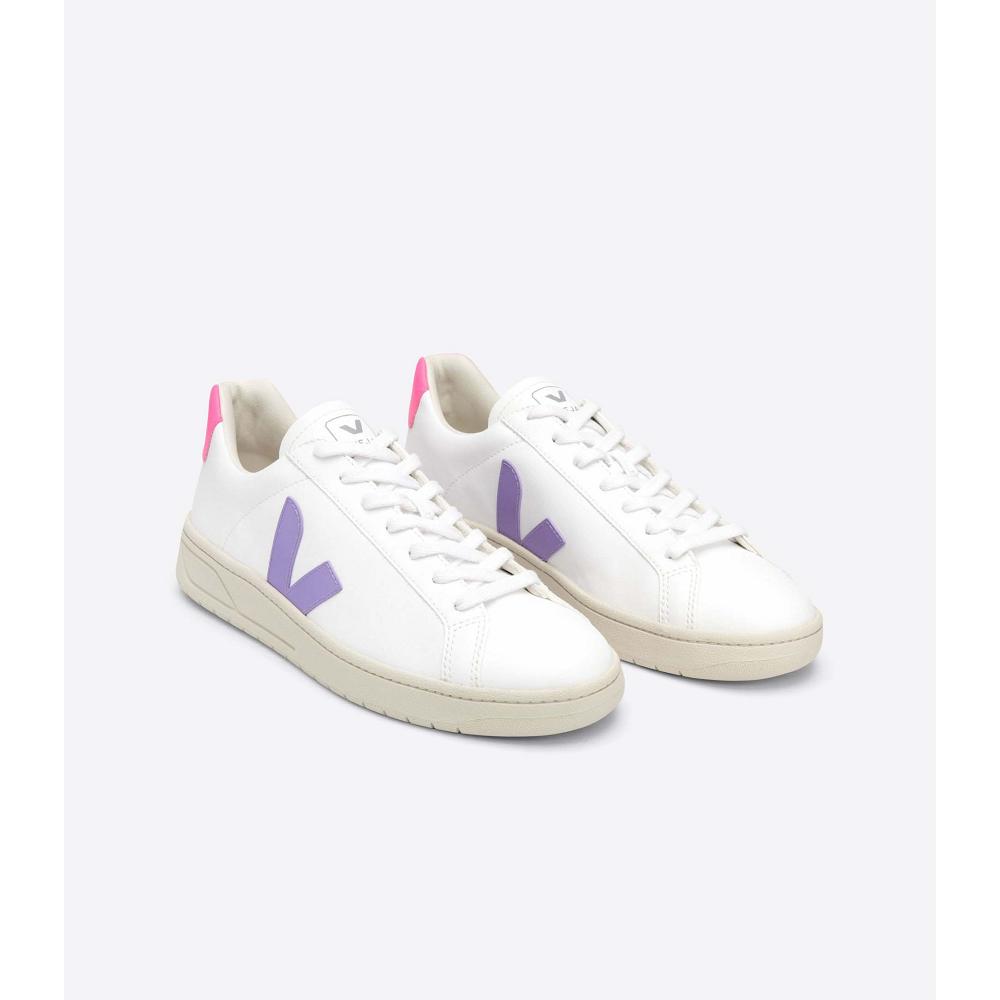 Veja URCA CWL Women's Shoes White/Purple/Pink | NZ 563CTV